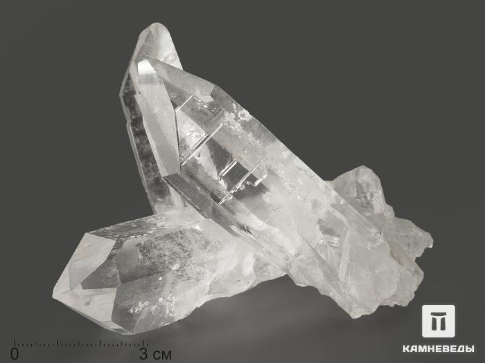 Горный хрусталь (кварц), сросток кристаллов, 9х6,9х5,5 см, 10559, фото 1