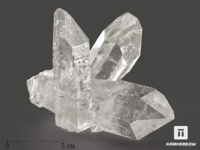 Горный хрусталь (кварц), сросток кристаллов, 9х6,9х5,5 см, 10559, фото 2