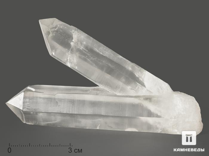 Горный хрусталь, сросток кристаллов, 9,8х5,5х2,4 см, 10551, фото 2