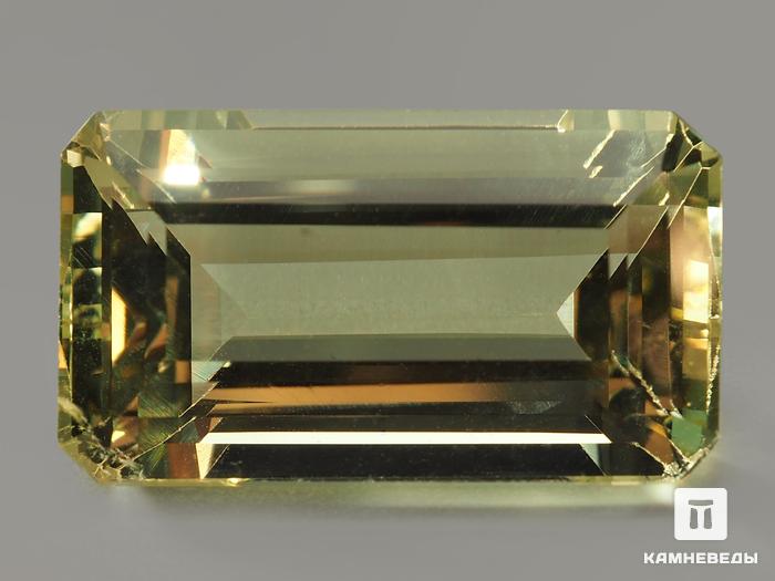Гелиодор (жёлтый берилл), 19х11х8,5 мм (13,7 ct), 10786, фото 1