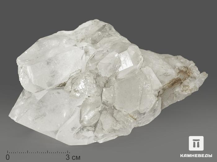Горный хрусталь (кварц), сросток кристаллов 9,8х8,2х5,4 см, 10842, фото 2