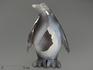 Пингвин из агата с жеодой кварца, 13,7х10х6,1 см, 10995, фото 1