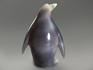 Пингвин из агата с жеодой кварца, 13,7х10х6,1 см, 10995, фото 2
