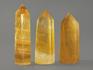 Флюорит жёлтый в форме кристалла, 5-6 см (40-50 г), 10999, фото 2