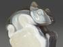 Игуана из агата с кварцем на деревянной подставке, 17х11х8,4 см, 10965, фото 3