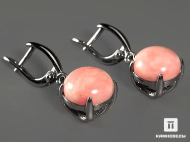 Кораллы. Серьги с розовым кораллом
