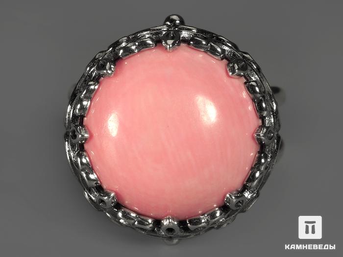 Кольцо с розовым кораллом, 11325, фото 2