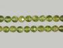 Бусины из хризолита (оливина), 86 шт. на нитке, 4-5 мм, 11340, фото 1