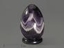 Яйцо из аметиста шевронного, 4,5х3 см, 10631, фото 1