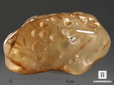 Сердолик. Сердолик, полированная галька 8,2х4,9х3,8 см