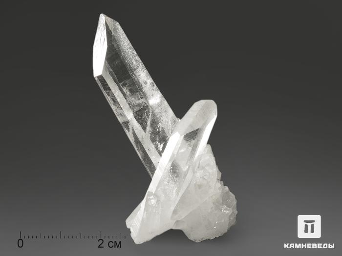 Горный хрусталь, сросток кристаллов 5,5-7 см, 10-89/11, фото 4