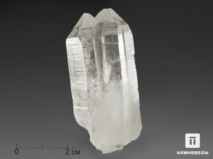 Горный хрусталь, сросток кристаллов 5,7х2,5 см, 10-99/12, фото 2