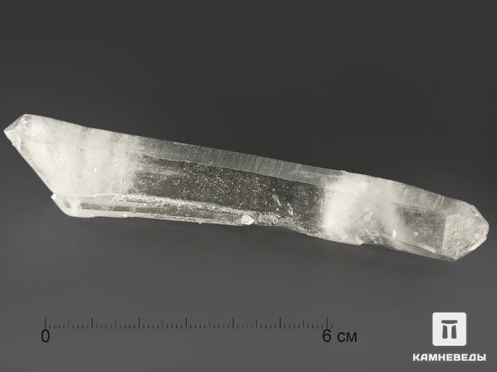 Горный хрусталь, двухголовый кристалл 10,7х1,9х1,4 см, 11345, фото 2