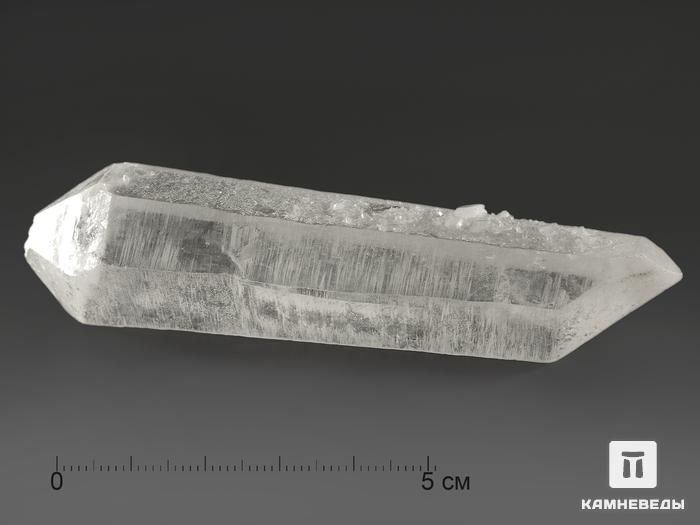 Горный хрусталь, двухголовый кристалл 9,2х2,4х1,9 см, 11100, фото 1