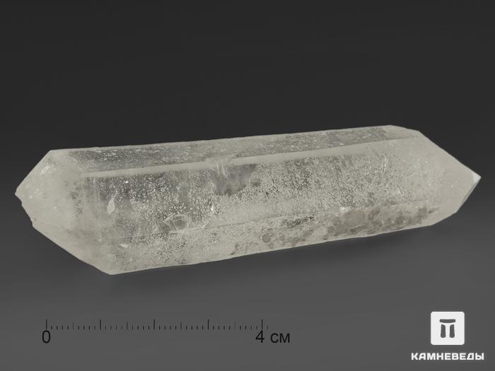 Горный хрусталь, двухголовый кристалл 9,2х2,4х1,9 см, 11100, фото 2