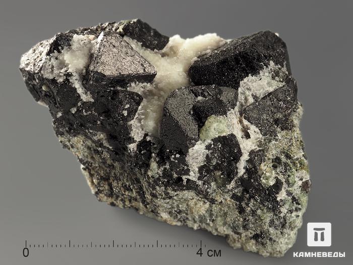 Магнетит, сросток кристаллов 6х5,5х4,2 см, 11406, фото 4