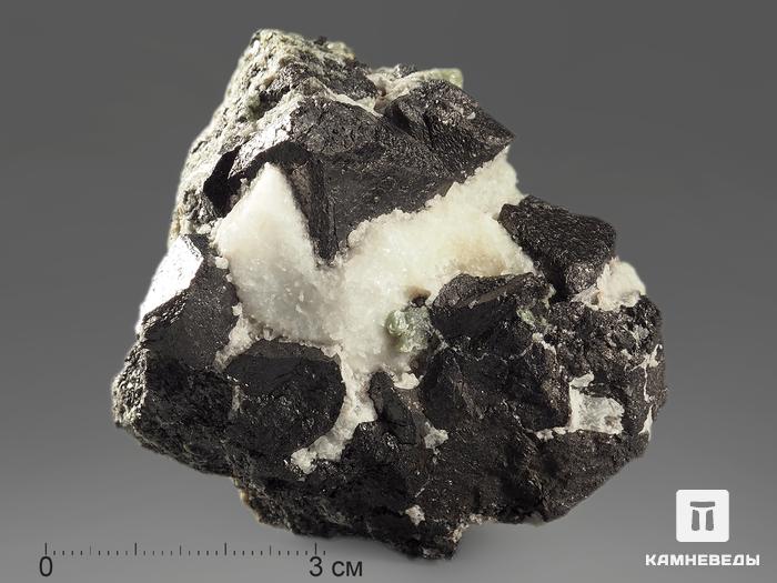 Магнетит, сросток кристаллов 6х5,5х4,2 см, 11406, фото 6