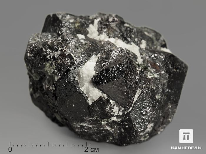 Магнетит, сросток кристаллов 4,9х4,6х3,3 см, 11447, фото 3