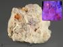 Йохачидолит с кварцем и полевым шпатом, 4,9х4,7х3,3 см, 8169, фото 1