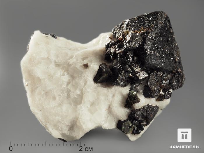 Магнетит, сросток кристаллов 4,5х3х2,5 см, 11433, фото 2