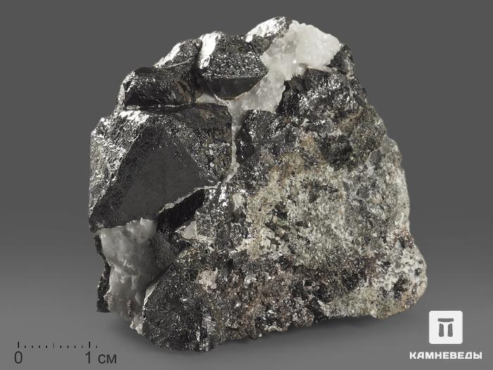 Магнетит, сросток кристаллов 4,5х3,3х2,5 см, 11424, фото 2