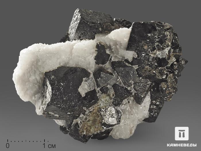 Магнетит, сросток кристаллов 4,5х3,3х2,5 см, 11424, фото 4