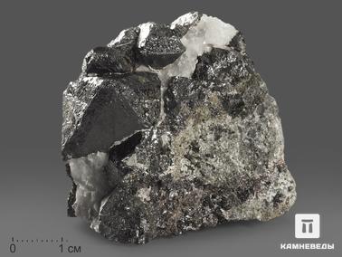 Магнетит. Магнетит, сросток кристаллов 4,5х4х3,5 см