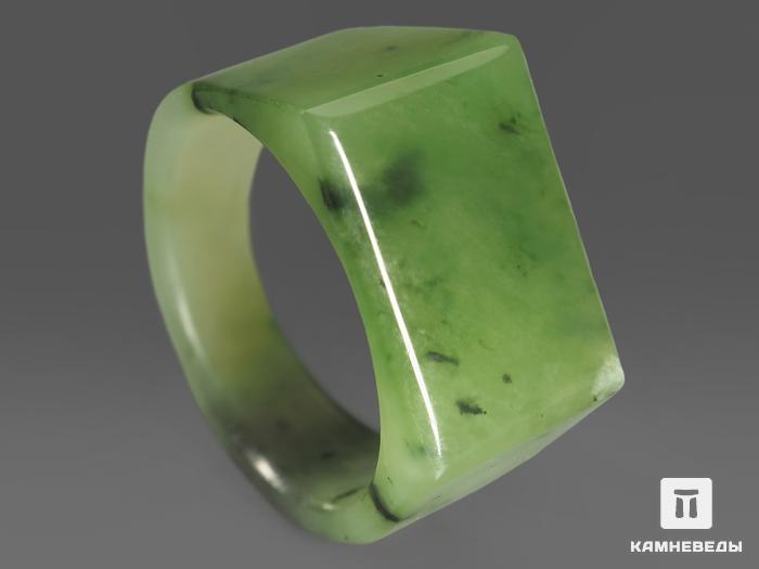 Перстень из зелёного нефрита, 11631, фото 1