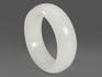 Кольцо из белого нефрита, ширина 6-7 мм, 7979, фото 1
