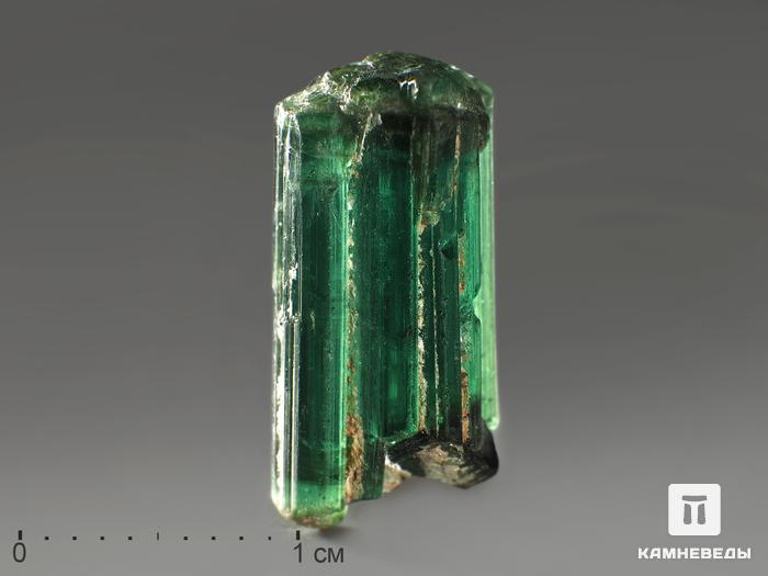 Турмалин (верделит), кристалл 1,8х0,9х0,6 см, 11774, фото 1