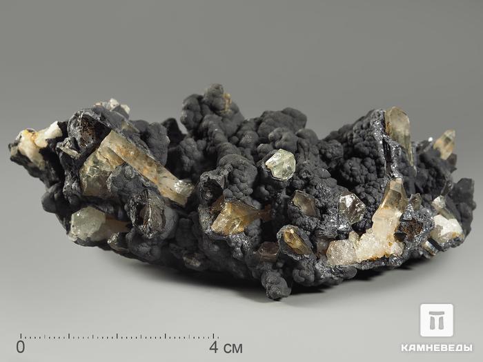 Литиофорит с кварцем, 10,9х6,7х3,5 см, 11767, фото 1