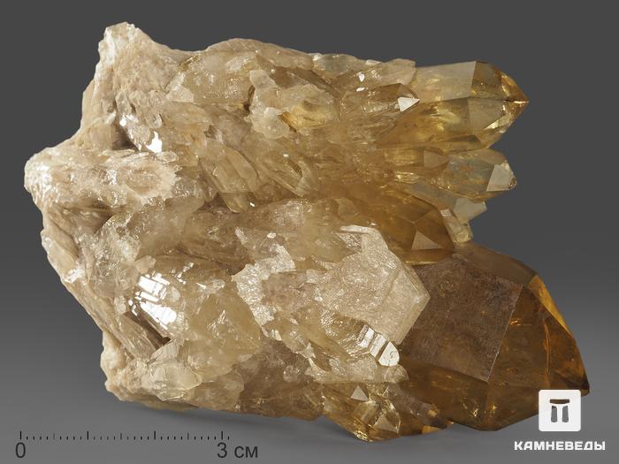 Цитрин, кристалл «Кундалини» 10,5х6,6х3,2 см, 11595, фото 1