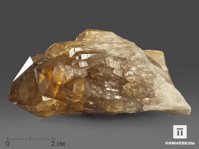 Цитрин, кристалл «Кундалини» 8х6х3,8 см, 11580, фото 2