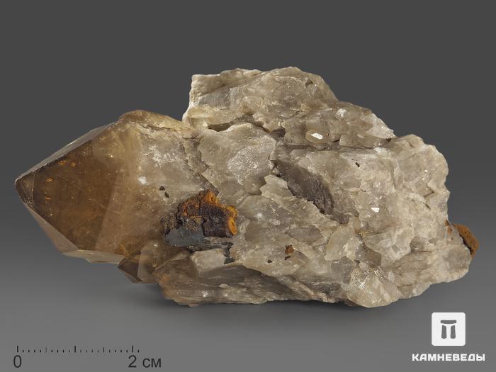 Цитрин, кристалл «Кундалини» 9,1х5,6х4,1 см, 11583, фото 1