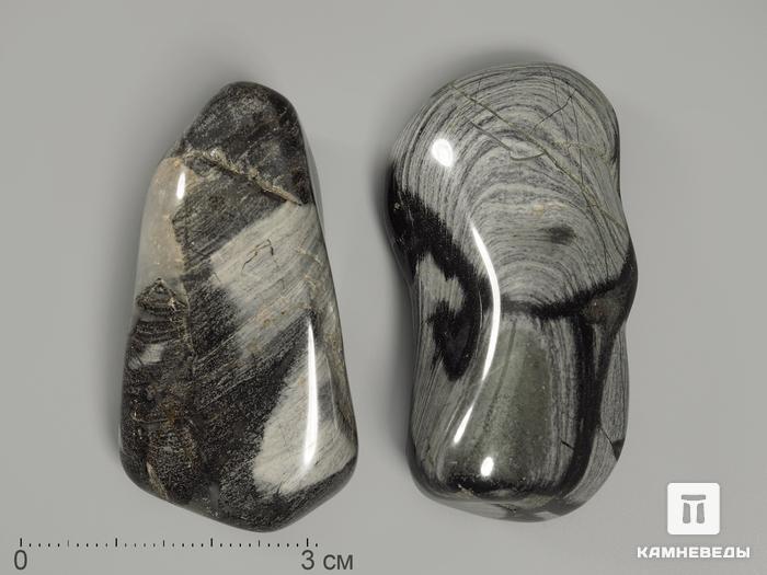 Яшма серебряная, крупная галтовка 4,5-5 см (35-40 г), 11833, фото 1