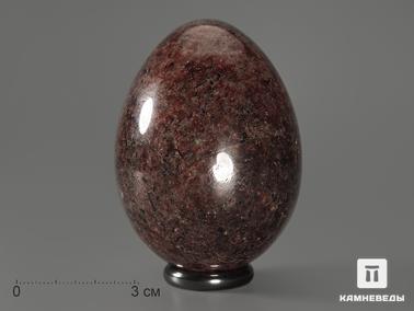 Гранат, Альмандин. Яйцо из альмандина (граната), 7х5,2 см