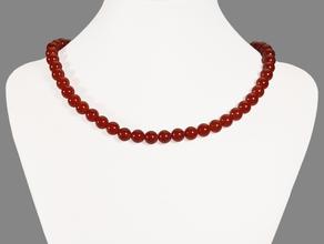 Бусы из сердолика