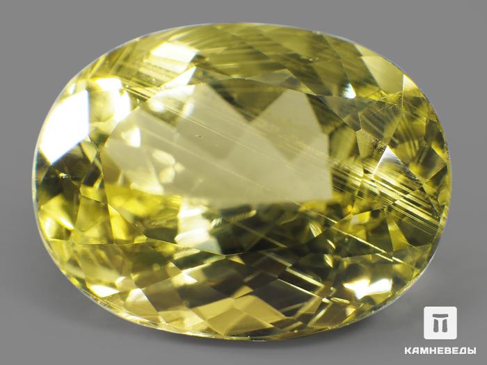 Гелиодор (жёлтый берилл), огранка 11х9х6 мм (3,55 ct), 11908, фото 1