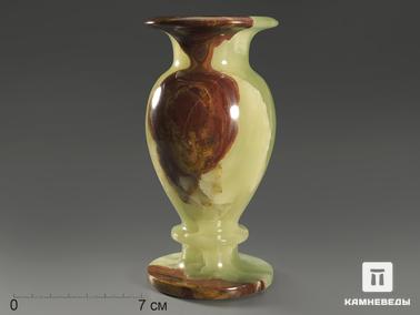Оникс мраморный. Ваза из оникса мраморного, 14,5х7,5 см