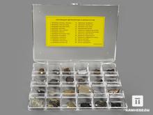 Коллекция метеоритов и импактитов (24 образца, состав №7)