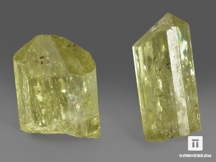 Апатит, кристалл в пластиковом боксе 1,5-2,5 см, 10608, фото 2