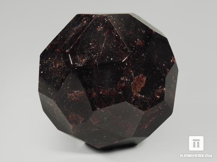 Альмандин (гранат), приполированный кристалл 5,5х5,4х5,3 см, 12578, фото 3