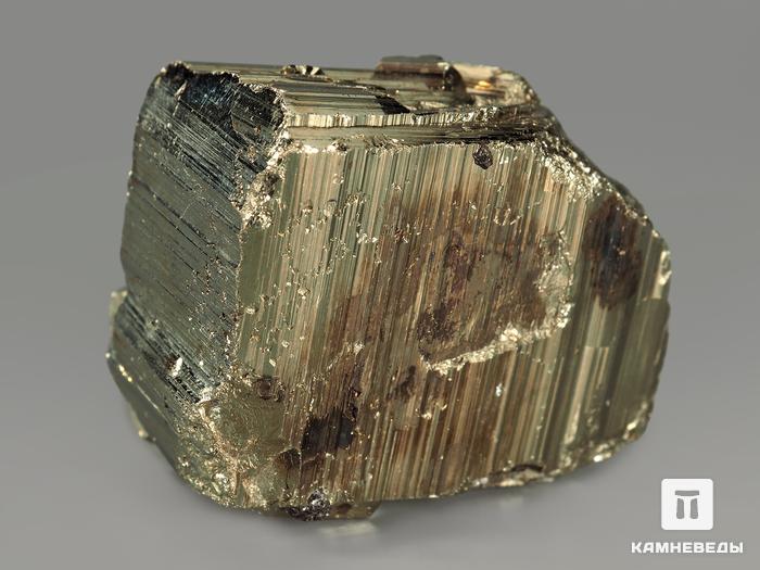 Пирит, сросток кристаллов 4,2х3,9х3,5 см, 10-599, фото 2