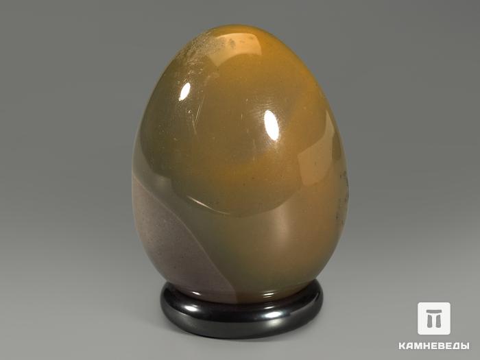 Яйцо из австралийской яшмы (мукаита), 4,4х3,4 см, 10644, фото 2