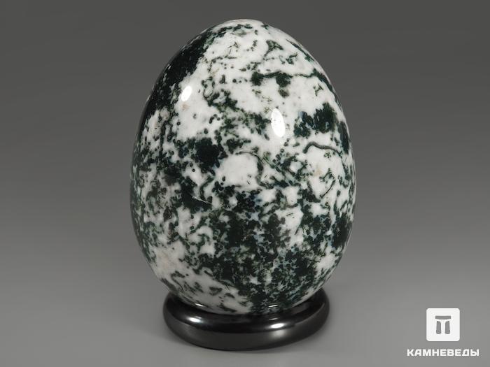 Яйцо из агата мохового, 4,5х3,5 см, 10623, фото 2