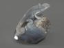 Хамелеон из агата с жеодой кварца, 8,5х8,3х8 см, 12749, фото 2