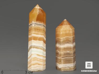 Оникс мраморный. Оникс мраморный в форме кристалла, 6,5-9 см (70-75 г)