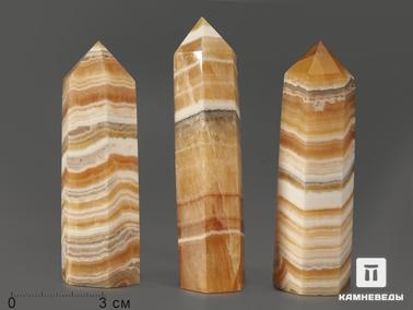 Оникс мраморный. Оникс мраморный в форме кристалла, 7,5-9 см (80-85 г)