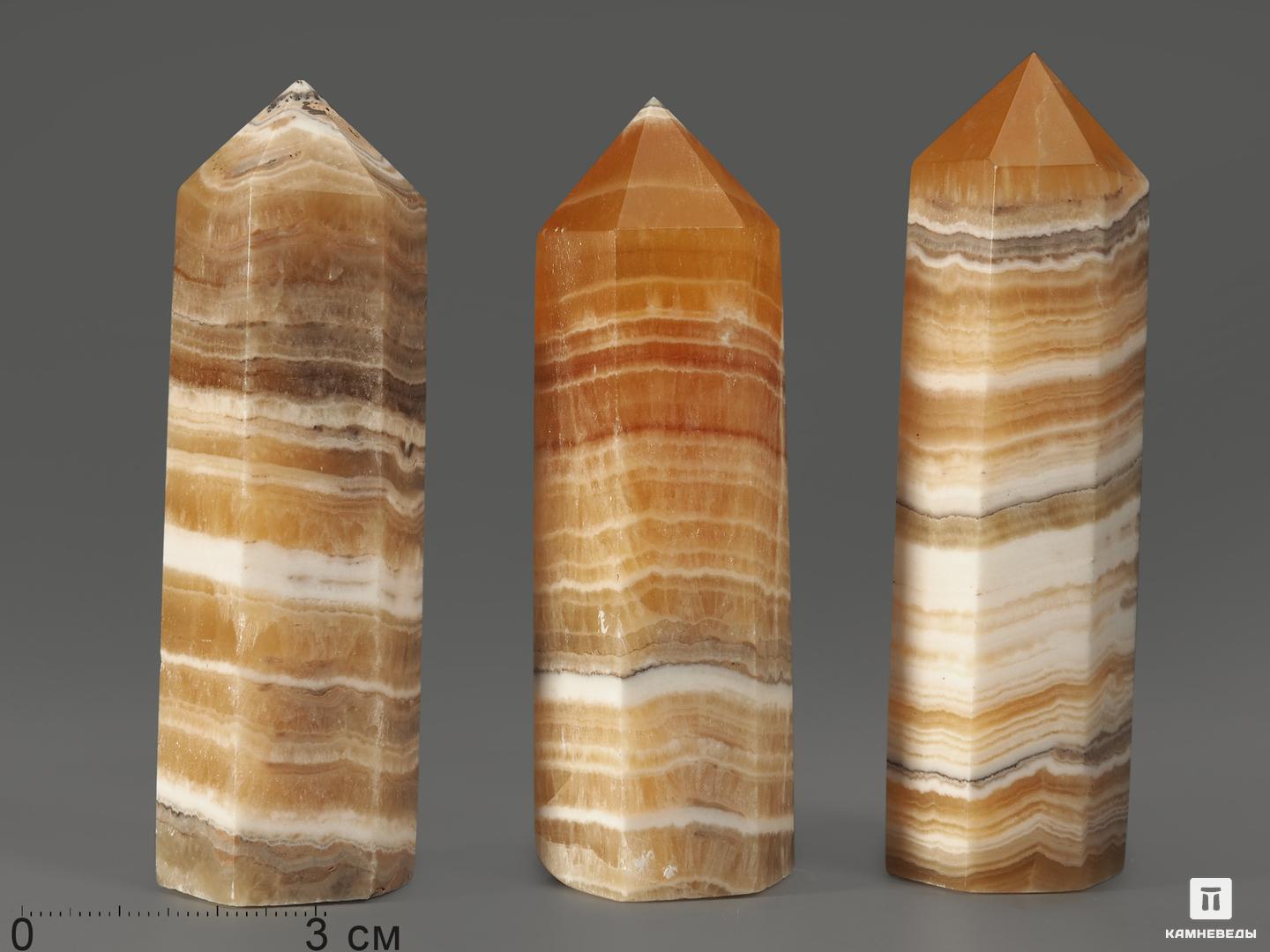 Оникс мраморный в форме кристалла, 8-9 см (90-95 г) набор ступка с пестиком оникс