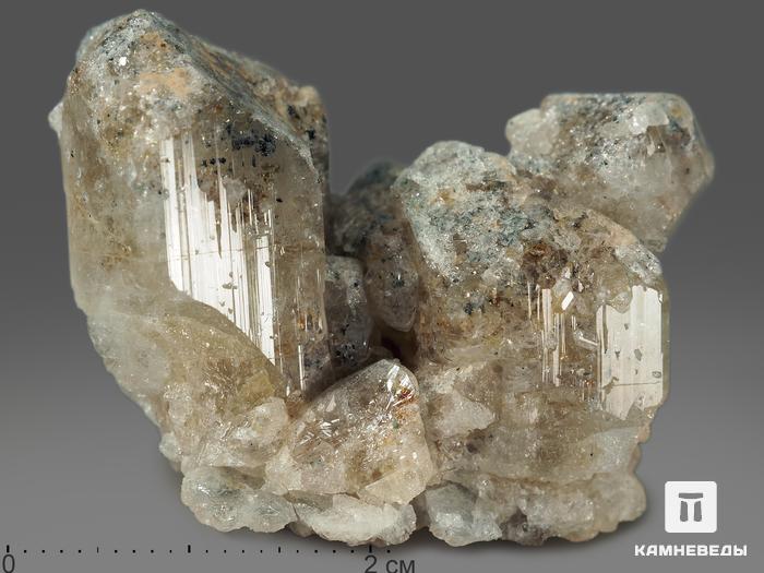 Топаз, сросток кристаллов 3,5-4 см, 11518, фото 1
